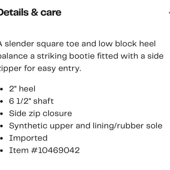 Sam Edelman Marla ankle boot Ivory 8 worn once inside - Picture 6 of 6